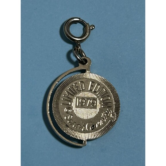 Vintage Sarah Coventry Limited Edition 1979 Tree Charm Save Environment -Resist - Picture 2 of 2